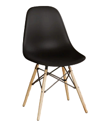 Стул Y-971 (ноги бук / черный пластик) Стул Y-971 (ноги бук / черный пластик)